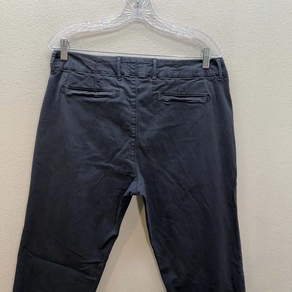 Paige Danford Chino Pants Mens 34 Navy Blue Casual Career Preppy 33x31.5